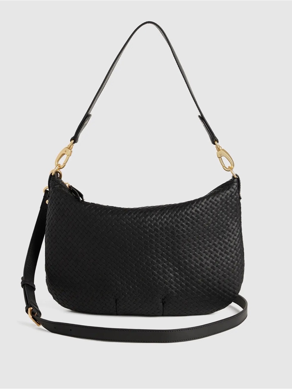 Quince Sloane Handwoven Shoulder Bag
